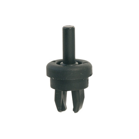 CLIP MIT KUGELKOPF  FÜR KORDEL ABLAGE 7,2 X 7,2 / 0,7 BIS 2,5 mm