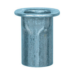 SQUARE STEEL CRIMPING NUT M6-1.00 / 0,8 → 1 mm