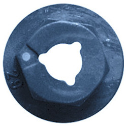 KUNSTSTOFFMUTTER Ø 5 mm SEITENWAND MOTORRAUM/RADLAUF