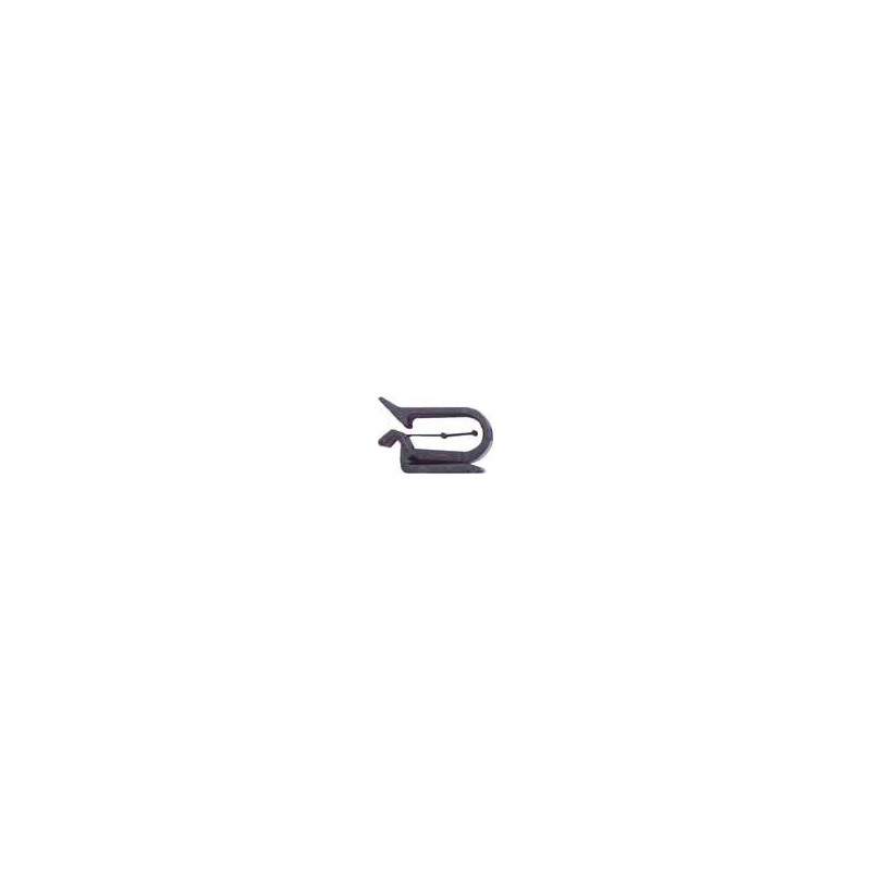 AGRAFE SUPPORT DE TUBE / CABLÂGE 1 LOGEMENT Ø 4 → 6 mm