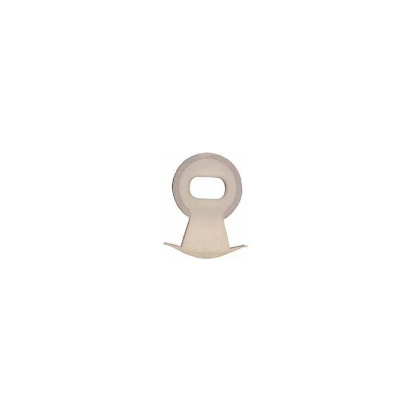 AGRAFE ADHÉSIVE VITRE COULISSANTE DE PORTE