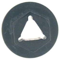 PLASTIC MOER M6 WIELBEHUIZING / SPATLAP