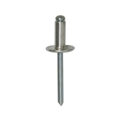 NIET ALUMINIUM GROßER KOPF Ø 6 X 14 mm LAUTSPRECHER