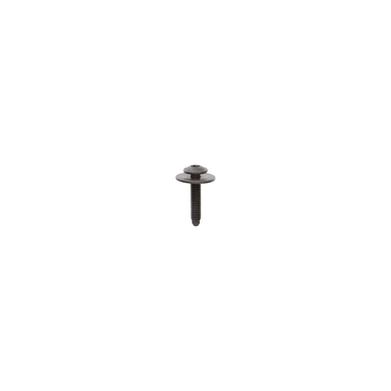 VIS RLX AVEC RONDELLE ZN NOIR M6-1.00 X 30 mm CARROSSERIE