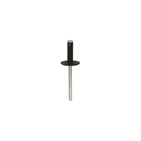 ALUMINIUM NAGEL MET BREDE KOP  Ø 4,8 X 16 mm PORTIER EN KOETSWERK
