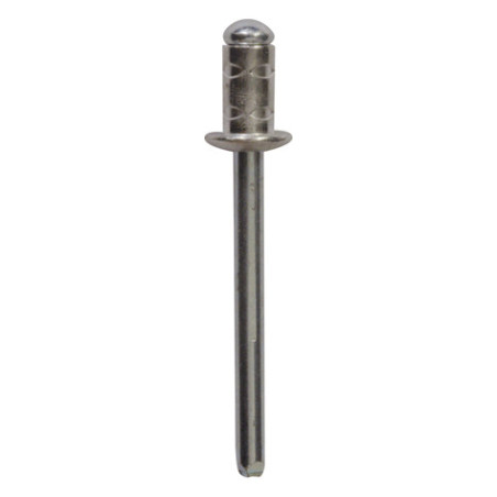 ALUMINIUM MULTIGRIPNAGEL  Ø 6,4 x 11 mm PLAAT RAAMOPENINGSMECHANISME