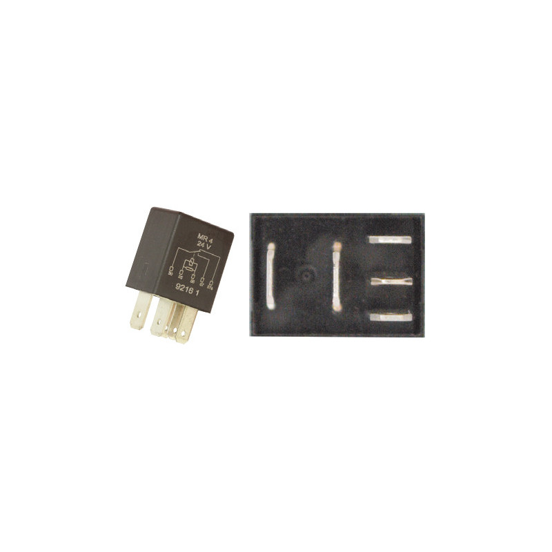 INVERTER MICRO-RELAY 24V 15/6A WITH RESISTOR