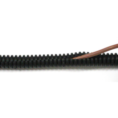 CROWN OF 1 METER CONVOLUTED TUBING Ø 4,5 mm