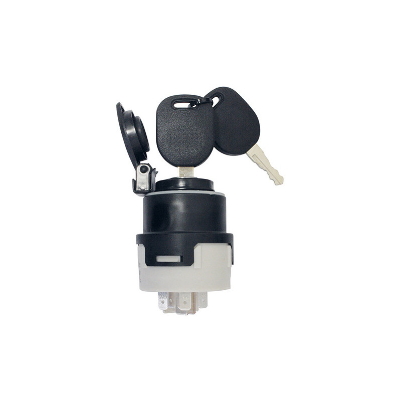 KEY IGNITION SWITCH 5 POSITIONS 12V/24V WITH PREHEATING FUNCTION