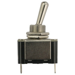 HEBELSCHALTER Ø 12 mm 12V - 15A (2-POLIG)