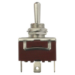 IMPULS-HEBELSCHALTER Ø 12 mm 12V - 15A (3-POLIG)