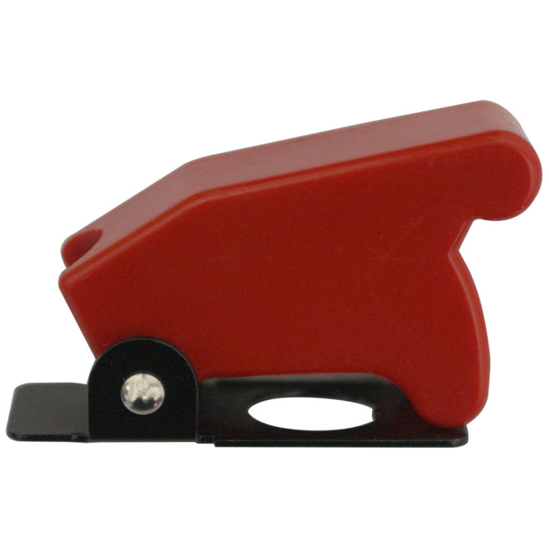 CACHE ROUGE POUR INTERRUPTEUR À LEVIER (STYLE AVIATION)