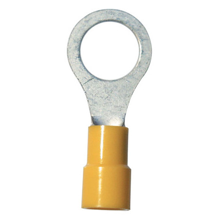 DOPPELCRIMP ISOLIERT  RINGKABELSCHUH Ø 10 mm (2,6 → 6 mm²)