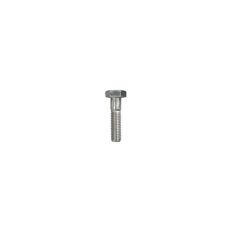 SCHROEF MET ZESKANTKOP H CL8.8 WIT ZINK  M10-1.50 X 40 mm DIN 931 MET GEDEELTELIJKE SCHROEFDRAAD