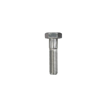 SCHROEF MET ZESKANTKOP H CL8.8 WIT ZINK  M10-1.50 X 40 mm DIN 931 MET GEDEELTELIJKE SCHROEFDRAAD