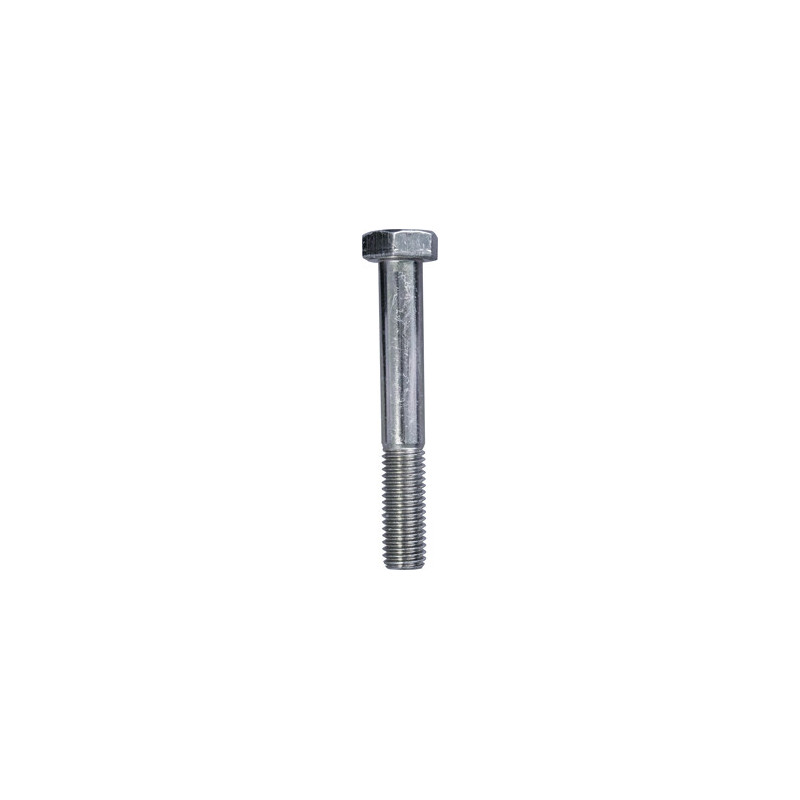 SCHROEF MET ZESKANTKOP H CL8.8 WIT ZINK  M12-1.75 X 80 mm DIN 931 MET GEDEELTELIJKE SCHROEFDRAAD
