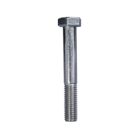 SCHROEF MET ZESKANTKOP H CL8.8 WIT ZINK  M12-1.75 X 80 mm DIN 931 MET GEDEELTELIJKE SCHROEFDRAAD