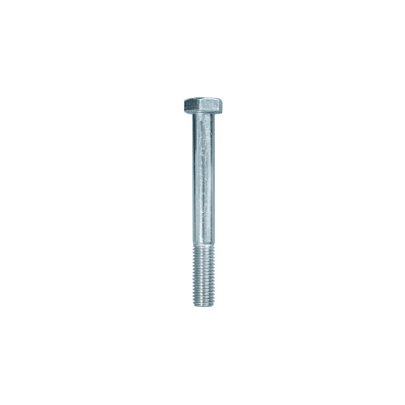 SCHROEF MET ZESKANTKOP H CL8.8 WIT ZINK  M12-1.75 X 100 mm DIN 931 MET GEDEELTELIJKE SCHROEFDRAAD