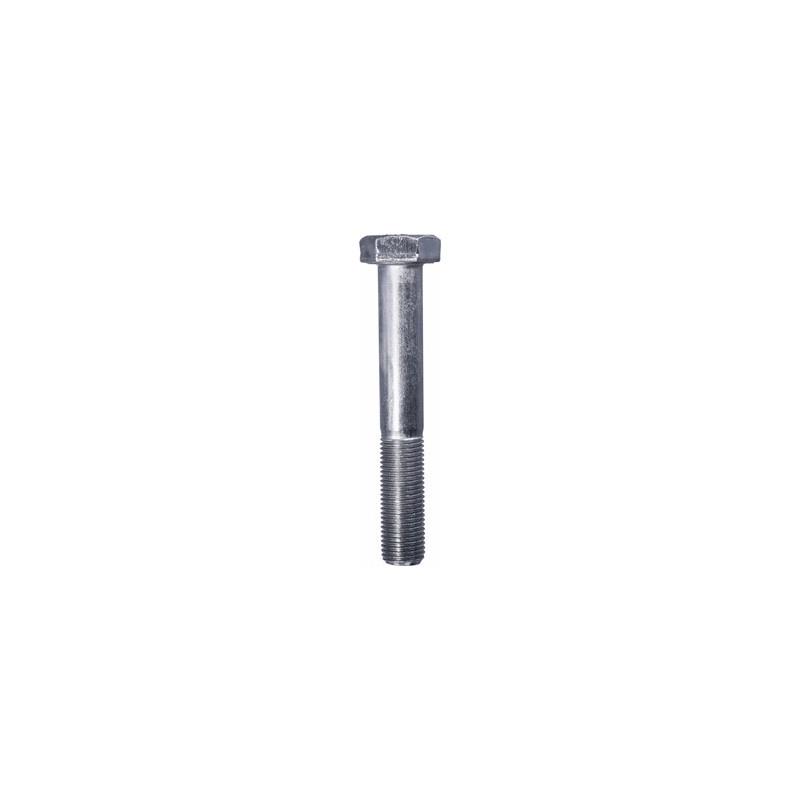 SCHROEF MET ZESKANTKOP H CL8.8 WIT ZINK  M12-1.25 X 80 mm DIN 960 MET GEDEELTELIJKE SCHROEFDRAAD