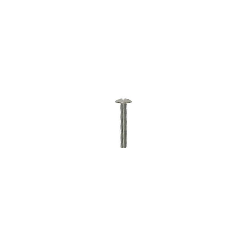 CROSS SLOTTED TRUSS HEAD MACHINE SCREW M6-1.00 X 40 mm NFE 25-129