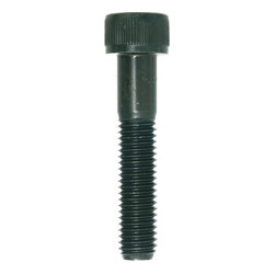 MASCHINENSCHRAUBE INNENSECHSKANT 8.8 ZN SCHWARZ BRÜNIERT M10-1.50 X 50 mm DIN 912 TEILGEWINDE