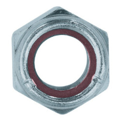 ZELFTAPPENDE ZESKANTMOER MET NYLON RING CL8 M12-1.75 DIN 982