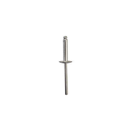 INOX NAGEL MET BREDE KOP  Ø 4 X 20 mm