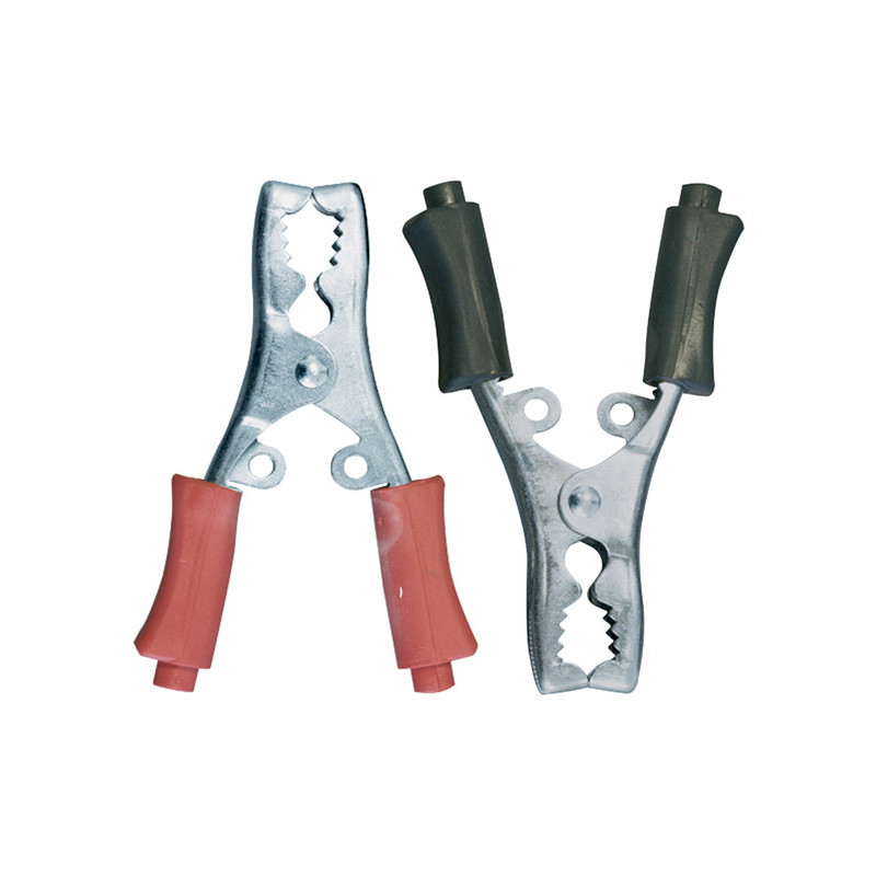 SATZ KROKODILKLEMMEN ABGESICHERT 40A (2,6 BIS 6 MM²)
