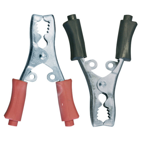 SATZ KROKODILKLEMMEN ABGESICHERT 40A (2,6 BIS 6 MM²)