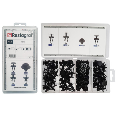 MINIKOFFER MET PLASTIC NAGELS TYPE FORD
