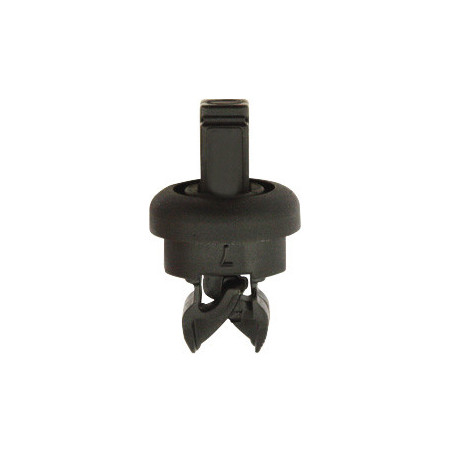CLIP MIT KUGELKOPF  FÜR KORDEL ABLAGE 7,2 X 7,2 / 0,5 BIS 0,7 mm