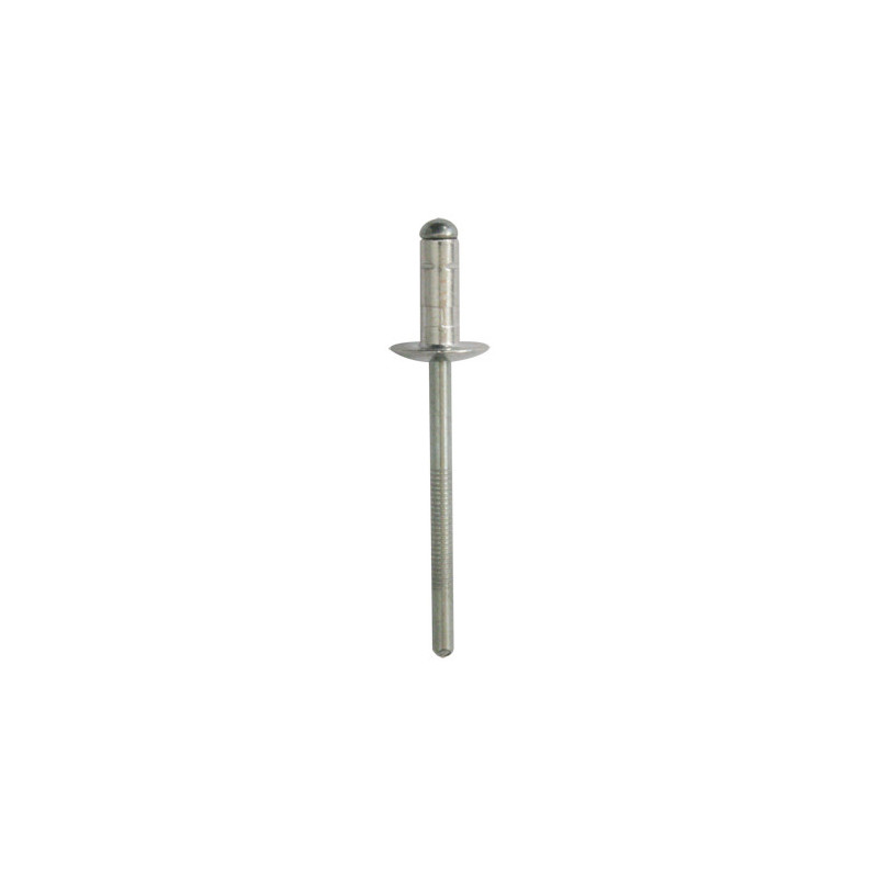 ALUMINIUM MULTIGRIPNAGEL MET BREDE KOP  Ø 6,4 x 16 mm PLAAT RAAMOPENINGSMECHANISME