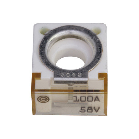 FUSIBLE CUBE CF 58V 100A POUR MONTAGE SUR COSSE DE BATTERIE