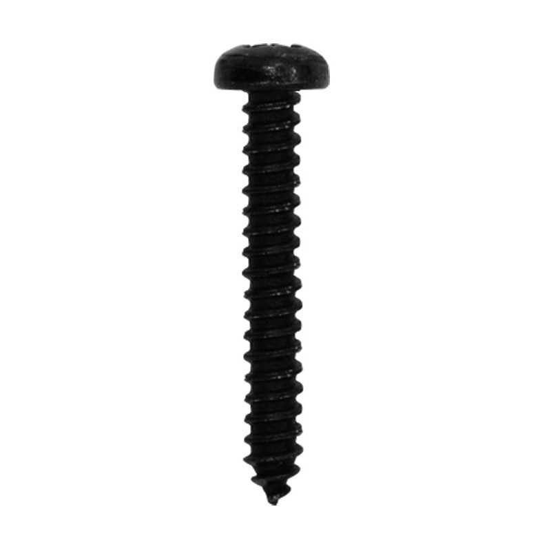 ZELFTAPPENDE SCHROEF MET GEWELFDE CILINDERKOP ZWART ZINK Ø 4,2 X 25 mm DIN 7981