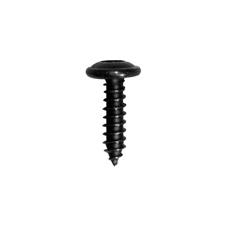 RONDE BREDE PLAATSCHROEF MET ZESKANTKOP ZWART ZINK Ø 4,2 X 16 mm NFE 25-655
