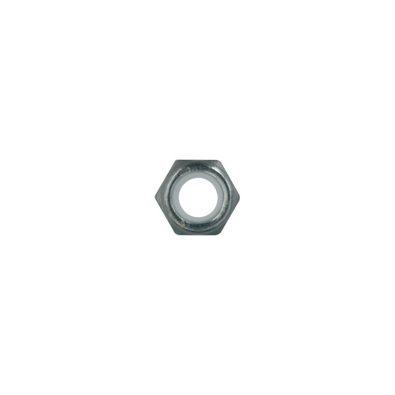 ZELFTAPPENDE ZESKANTMOER MET NYLON RING CL8 M8-1.25 DIN 982
