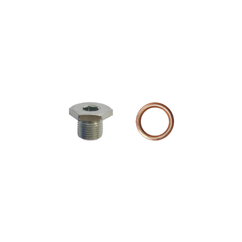 BOUCHON ET JOINT DE VIDANGE M14-1,25 X 13 mm