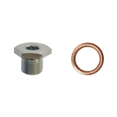BOUCHON ET JOINT DE VIDANGE M14-1,25 X 13 mm