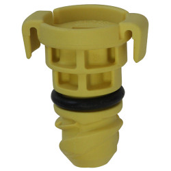 1/4 TURN DRAIN PLUG WITH SEALING RING Ø 21,3 mm