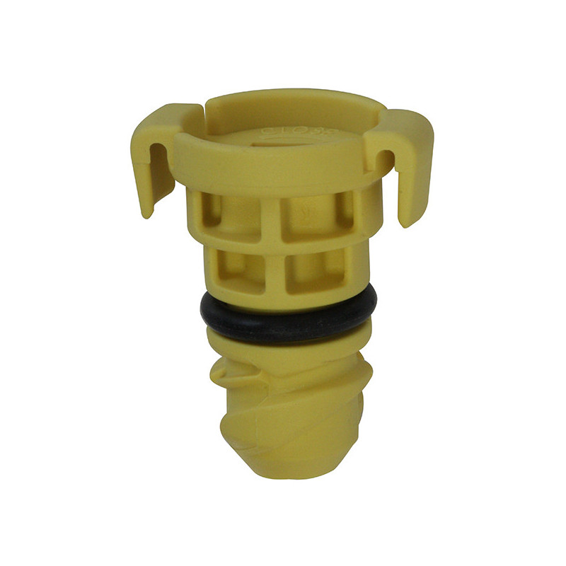 1/4 TURN DRAIN PLUG WITH SEALING RING Ø 21,3 mm