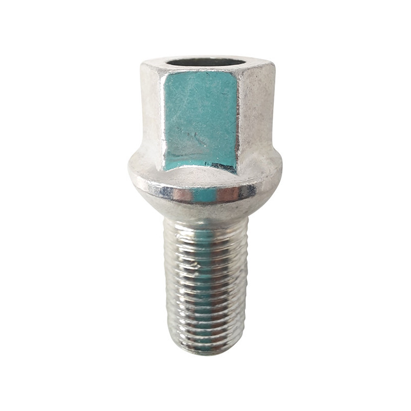 WIELBOUT M14-1,50 X 25,5 mm STALEN EN ALUMINIUM VELG