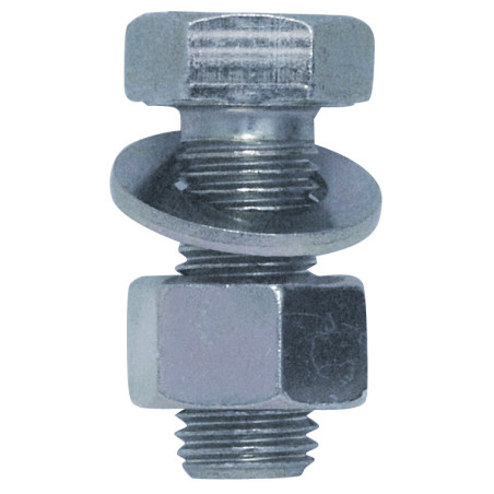 MASCHINENSCHRAUBE AUßENSECHSKANT 8.8 MIT SCHEIBE UND MUTTER M8-1.25 X 20 mm