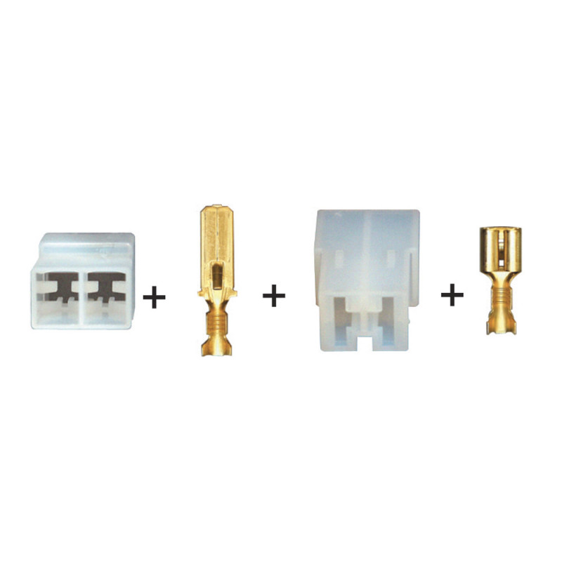 KIT 1 POSITION CONNECTOR 2,6 → 6 mm² 6,35 SERIES