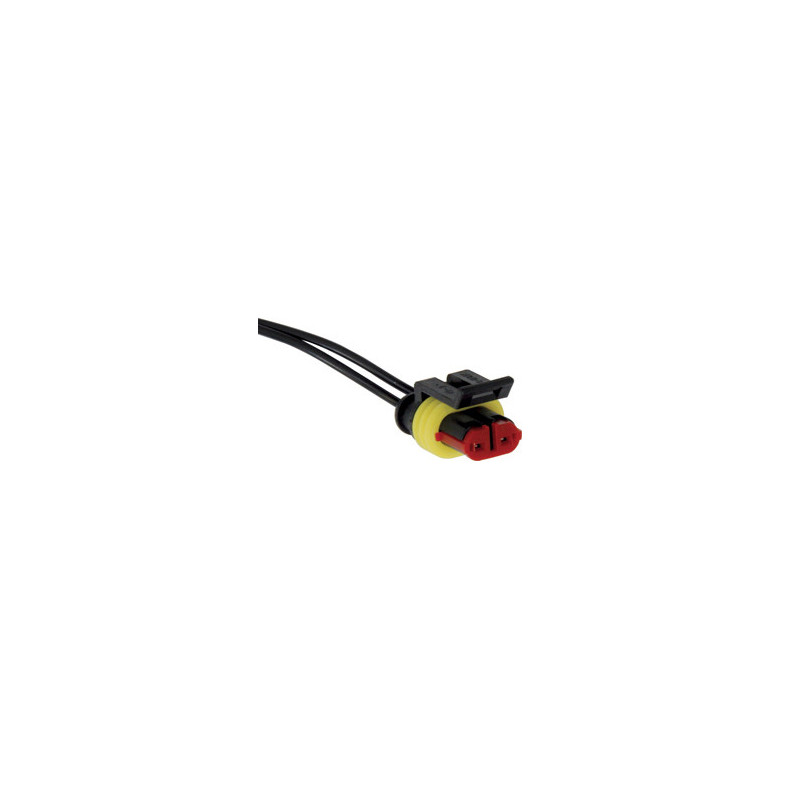 2-POLIGER STECKER VORVERKABELT 1 MM², REIHE 1,5 DICHT