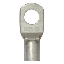 SCHWEIßBARER FLACHVERBINDER MIT RUNDAUFNAHME Ø 10,5 mm (35 MM²)