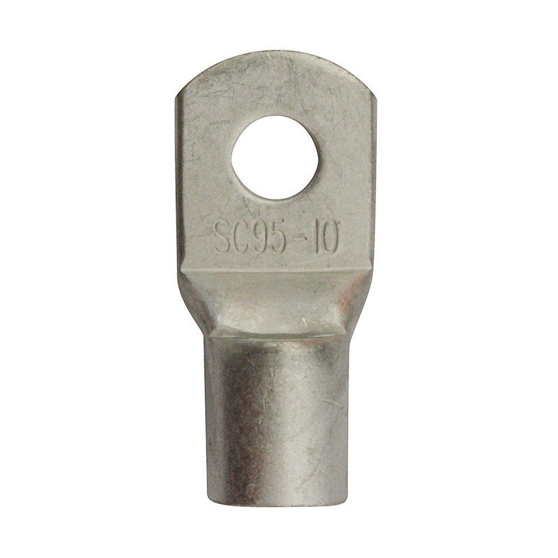 SCHWEIßBARER FLACHVERBINDER MIT RUNDAUFNAHME Ø 10,5 mm (95 MM²)