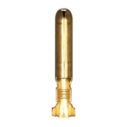 NON-INSULATED MALE CYLINDRICAL TERMINAL Ø 4 mm (1 → 2,5 mm²)