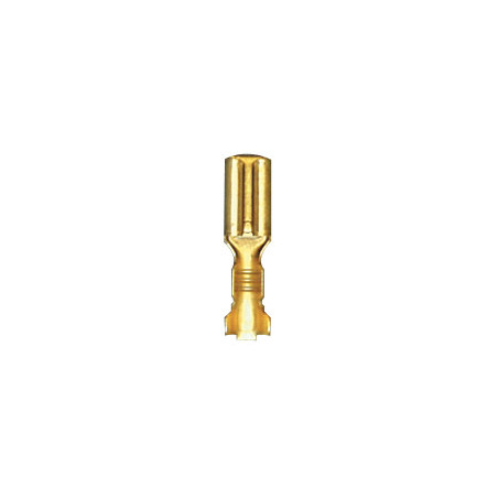 FLACHSTECKHÜLSE UNISOLIERT 2,8 X 0,5 mm (0,5 → 1,5 MM²)
