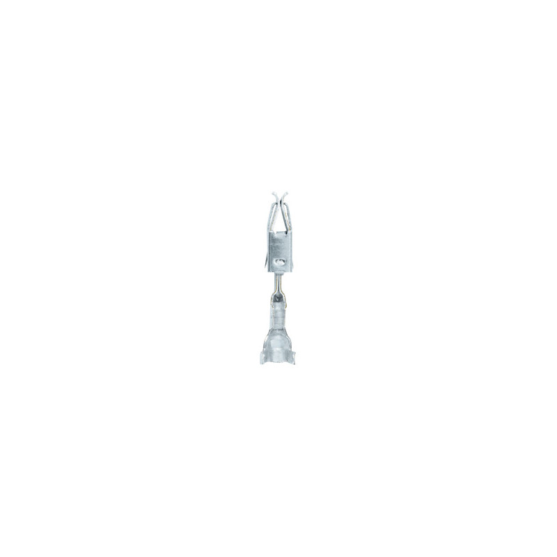 FLACHSTECKBUCHSE UNISOLIERT 2,8 X 0,8 mm (1 BIS 2,5 MM²) FÜR SPEZIALSTECKER