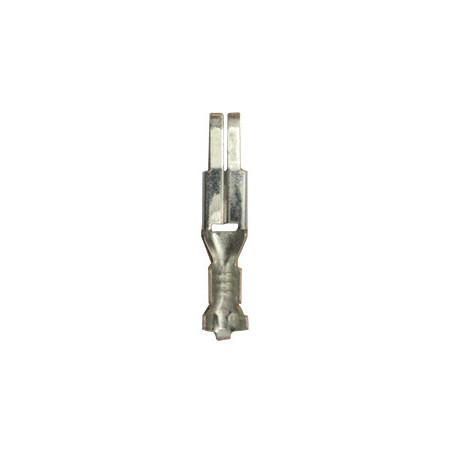 FLACHSTECKBUCHSE UNISOLIERT 2,8 X 0,8 mm (0,5 BIS 1,5 MM²) FÜR SPEZIALSTECKER